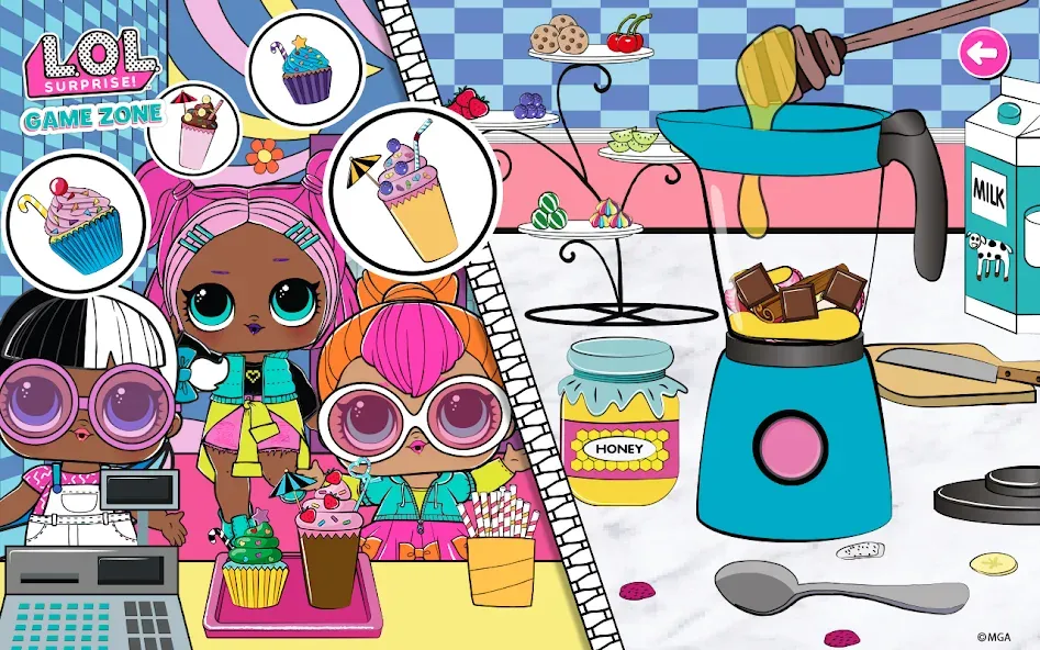 L.O.L. Surprise! Game Zone [МОД Много денег] APK Android Screenshot 2