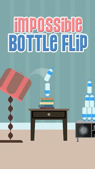 Impossible Bottle Flip (Импоссибл Ботл Флип) [МОД Mega Pack] APK Android Screenshot 3
