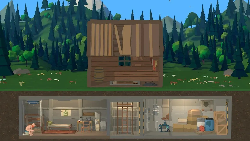 Zombie Forest 3: Underground (Зомби лес 3) [МОД Premium] APK Android Screenshot 1