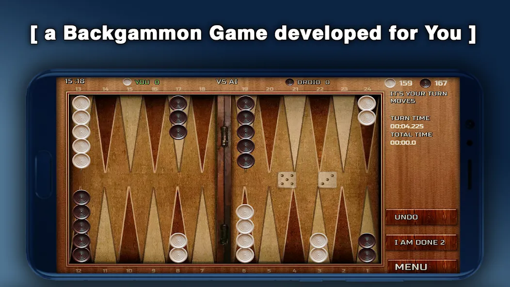 Backgammon - 18 Board Games [МОД Бесконечные монеты] APK Android Screenshot 1