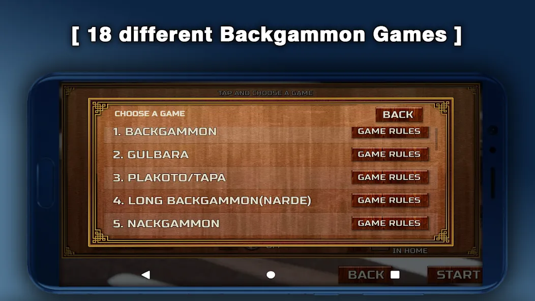 Backgammon - 18 Board Games [МОД Бесконечные монеты] APK Android Screenshot 2