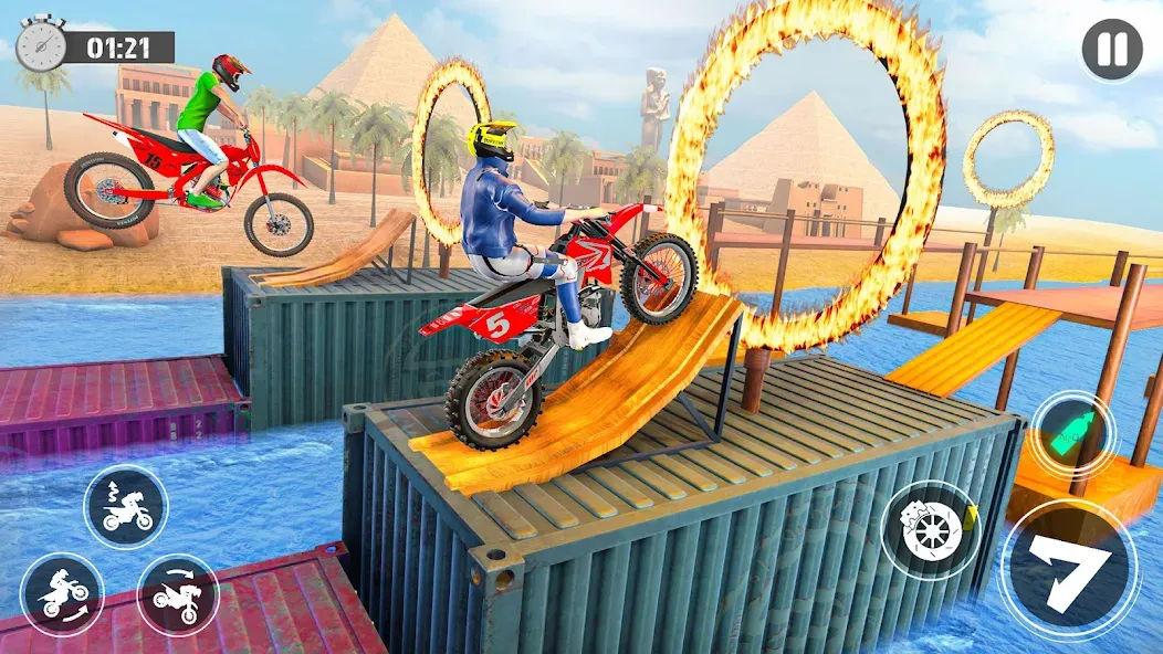 Bike Stunt Race Tricks Master [МОД Меню] APK Android Screenshot 5