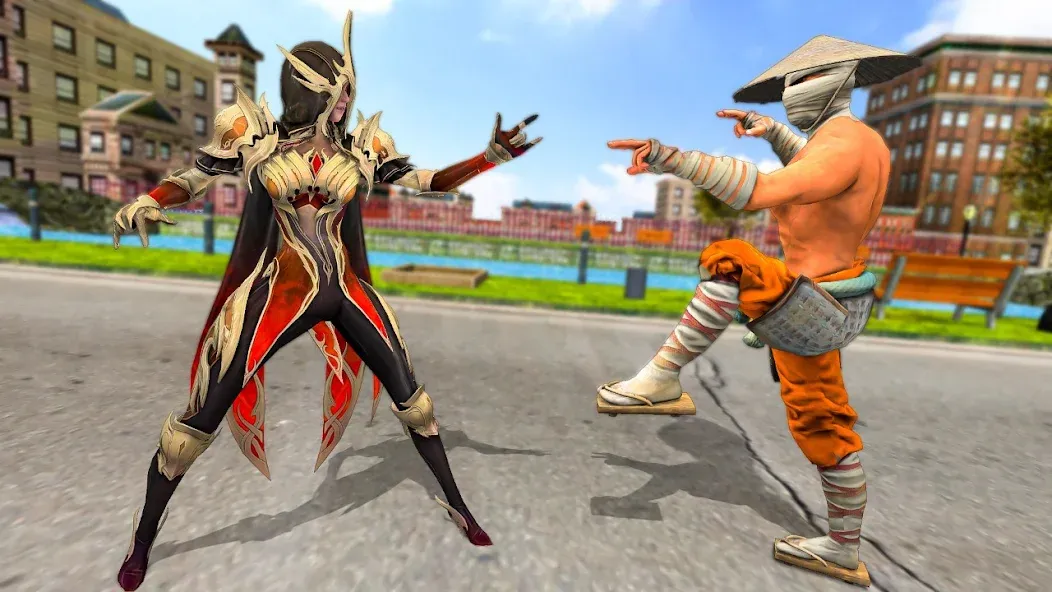 Ninja Master 3D Fighting Games [МОД Все открыто] APK Android Screenshot 5