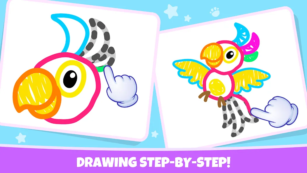 Drawing for kids! Toddler draw [МОД Все открыто] APK Android Screenshot 3