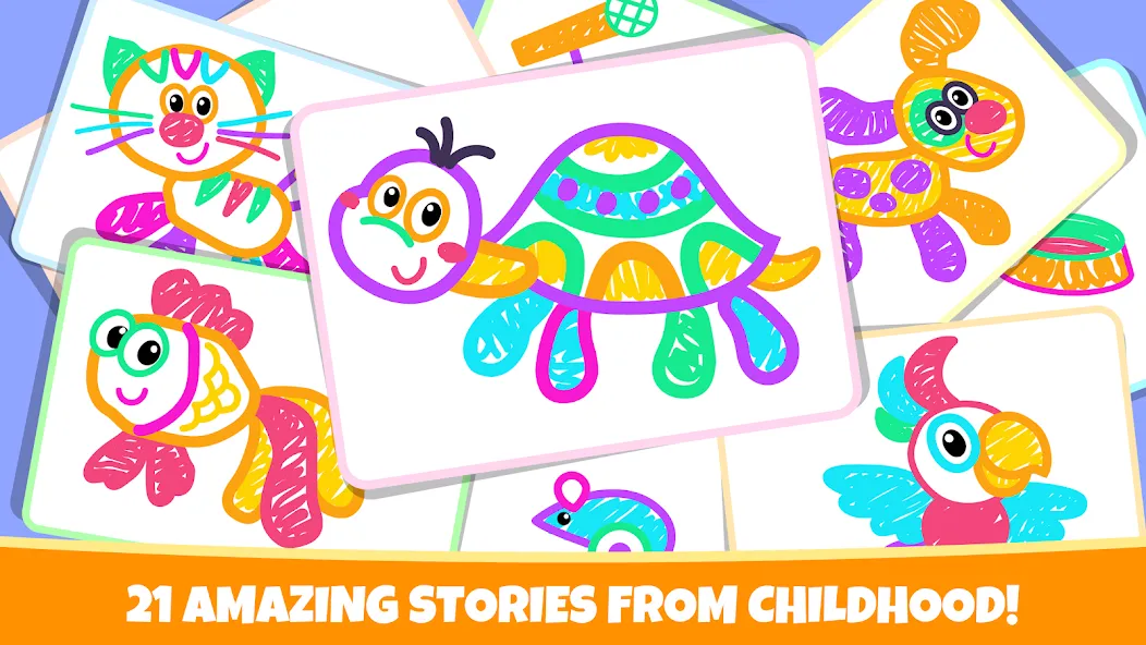 Drawing for kids! Toddler draw [МОД Все открыто] APK Android Screenshot 5