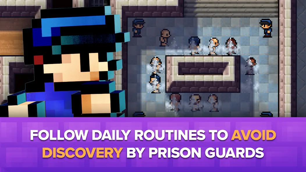 The Escapists: Prison Escape – (Зе Эскейпистс) [МОД Mega Pack] APK Android Screenshot 3