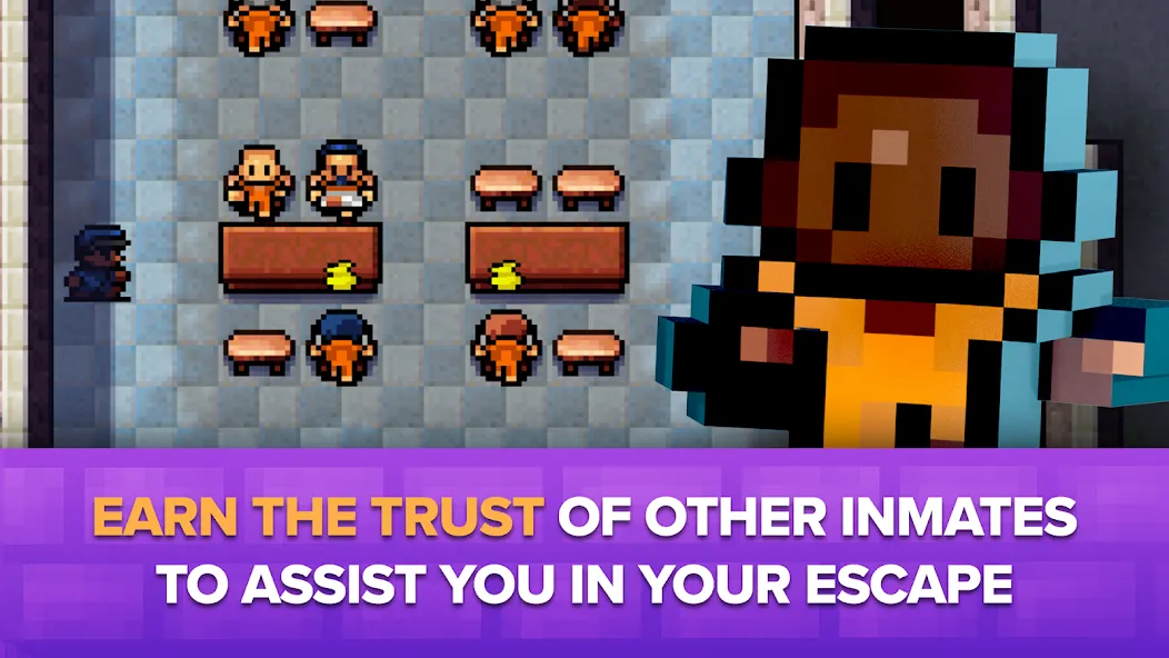 The Escapists: Prison Escape – (Зе Эскейпистс) [МОД Mega Pack] APK Android Screenshot 4