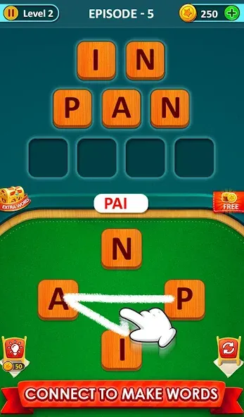 Word Game 2024 - Word Connect (Ворд Гейм 2023) [МОД Меню] APK Android Screenshot 1