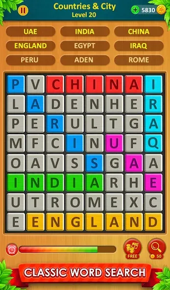 Word Game 2024 - Word Connect (Ворд Гейм 2023) [МОД Меню] APK Android Screenshot 2