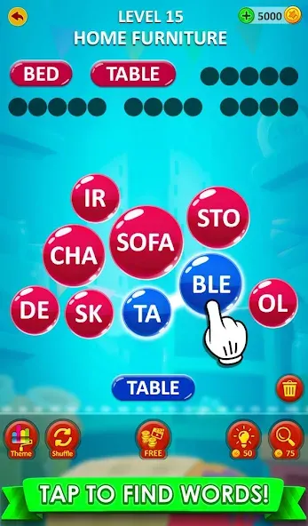 Word Game 2024 - Word Connect (Ворд Гейм 2023) [МОД Меню] APK Android Screenshot 4