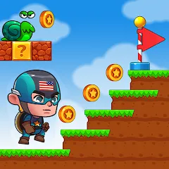 Super Bill World-Fun Adventure (Супер Билл Мир) [МОД Mega Pack] APK Android