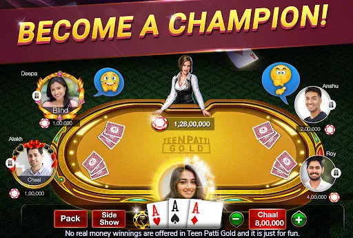 Teen Patti Gold, Rummy & Poker (Тин Патти Голд Кард Гейм) [МОД Много денег] APK Android Screenshot 1