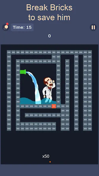 Bricks and Balls-Brick Crusher (Брикс энд Болс) [МОД Mega Pack] APK Android Screenshot 2