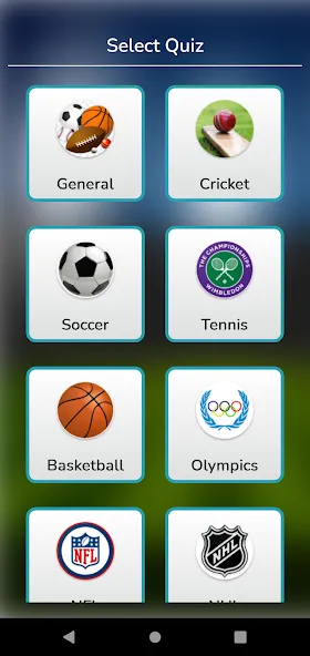 World Sports Quiz (Ворлд Спортс Квиз) [МОД Меню] APK Android Screenshot 2