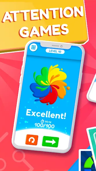 Train your Brain - Attention [МОД Меню] APK Android Screenshot 1