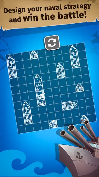 Sink the Fleet - Sea War [МОД Меню] APK Android Screenshot 3