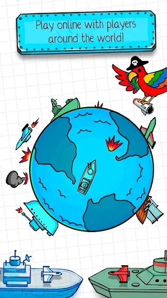 Sink the Fleet - Sea War [МОД Меню] APK Android Screenshot 5