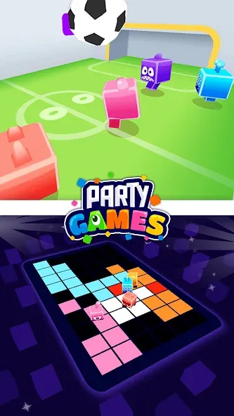 Party Games - 13 Mini Games [МОД Много денег] APK Android Screenshot 1