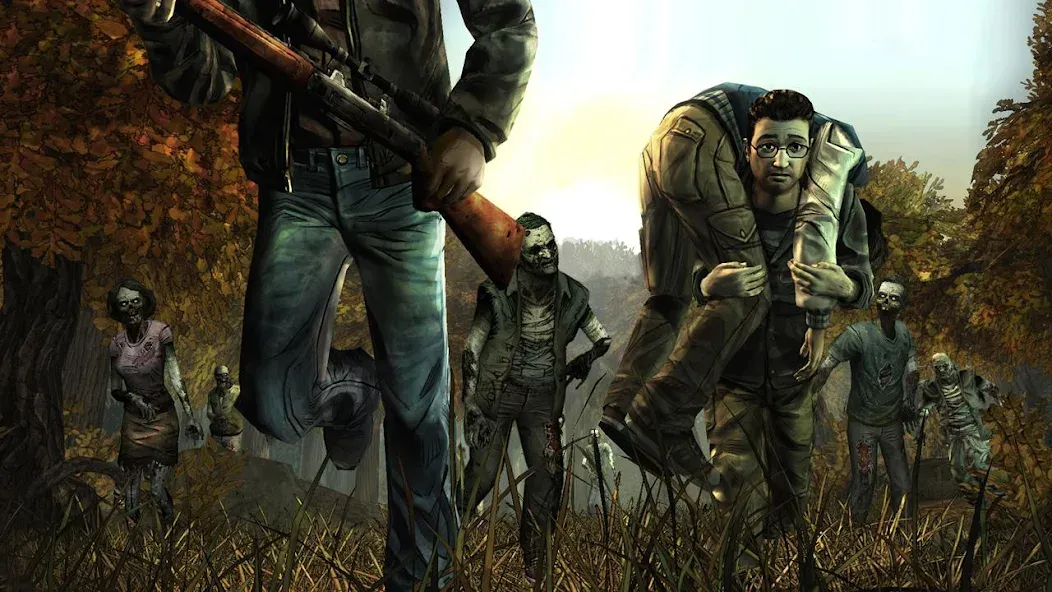 The Walking Dead: Season One (За Волчьими законами) [МОД Много денег] APK Android Screenshot 3