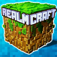 Mini Block Craft Realm Craft (РеалмКрафт) [МОД Unlocked] APK Android