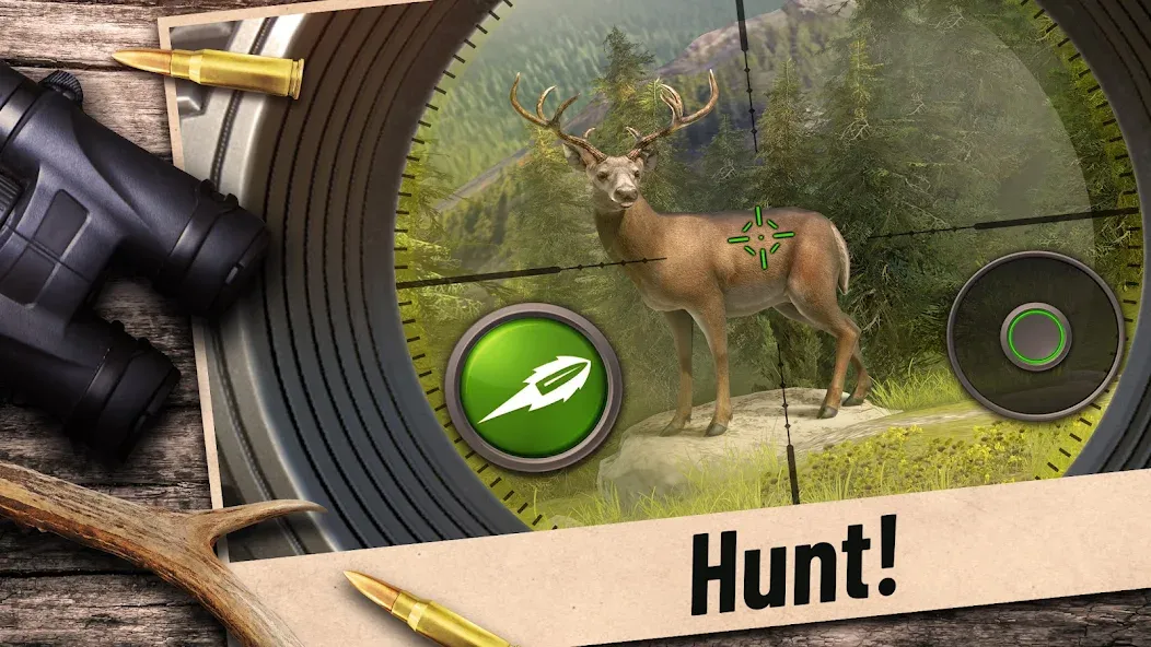 Hunting Clash: Shooting Games (Хантинг Клаш) [МОД Mega Pack] APK Android Screenshot 1