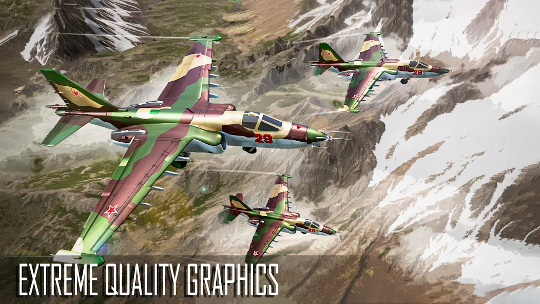 Jet Fighter: Sky Combat 3D (Джет Файтер) [МОД Бесконечные монеты] APK Android Screenshot 4