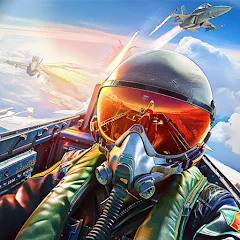 Jet Fighter: Sky Combat 3D (Джет Файтер) [МОД Бесконечные монеты] APK Android