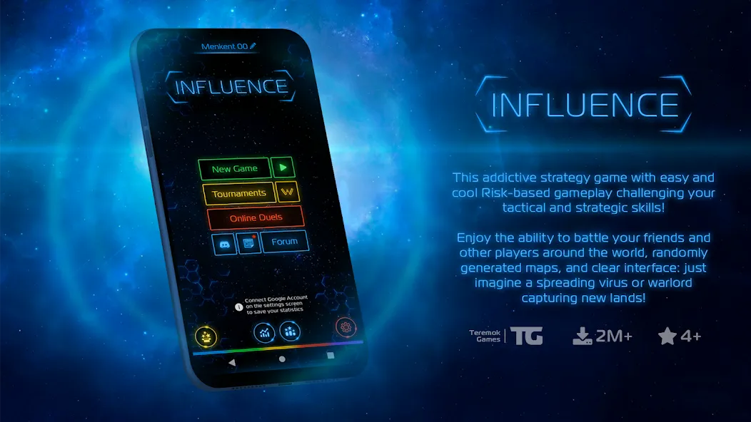 Influence (Инфлюэнс) [МОД Mega Pack] APK Android Screenshot 1
