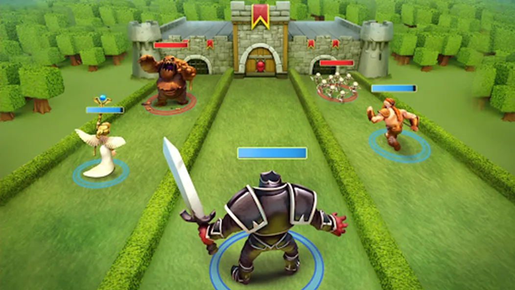 Castle Crush：Epic Battle [МОД Premium] APK Android Screenshot 1