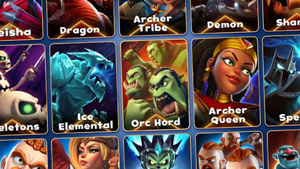 Castle Crush：Epic Battle [МОД Premium] APK Android Screenshot 4