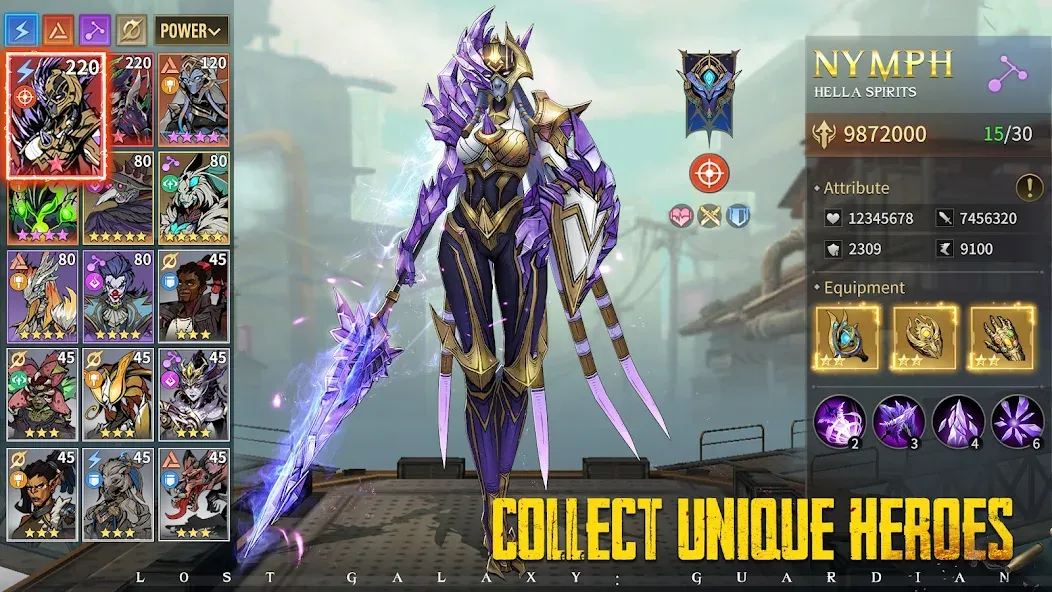 Lost Galaxy: Guardian (Лост Гэлакси) [МОД Бесконечные монеты] APK Android Screenshot 2