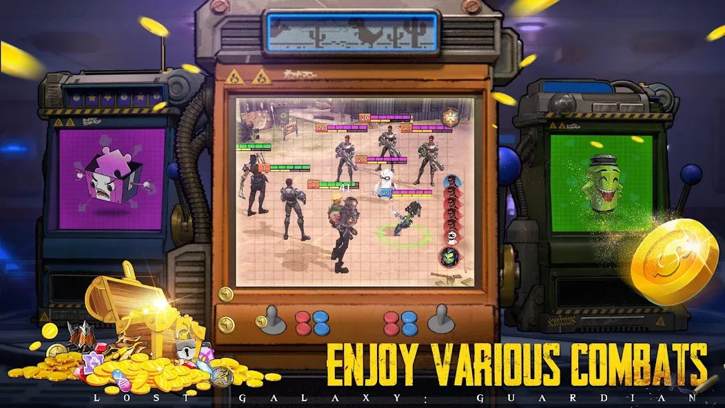 Lost Galaxy: Guardian (Лост Гэлакси) [МОД Бесконечные монеты] APK Android Screenshot 5
