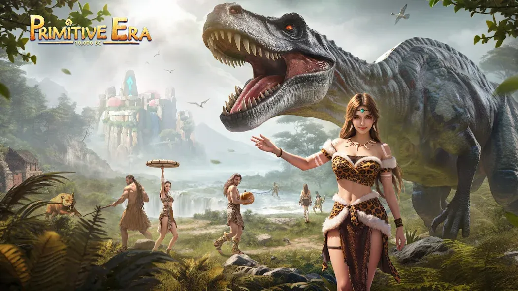 Primitive Era: 10000 BC (Примитивная эпоха) [МОД Premium] APK Android Screenshot 1