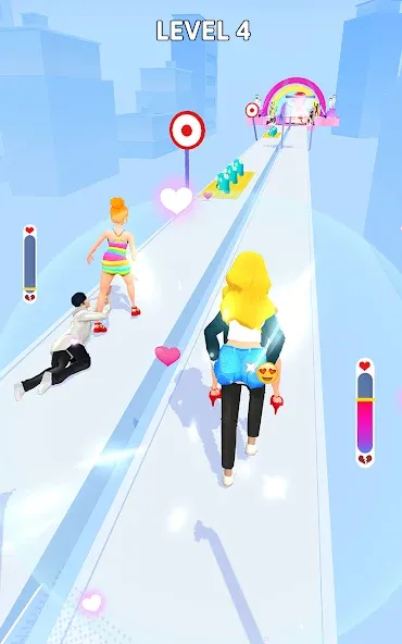 Bestie Breakup - Run for Love (Бести Брейкап) [МОД Бесконечные монеты] APK Android Screenshot 4