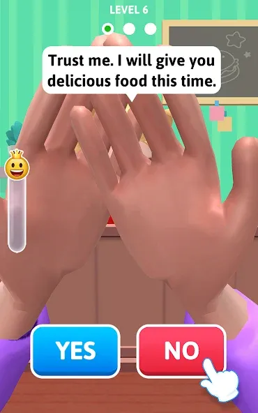 Yes or No?! - Food Pranks [МОД Все открыто] APK Android Screenshot 3