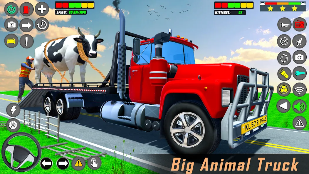 Animal Transport Driving Games (Домашний перевоз игры) [МОД Все открыто] APK Android Screenshot 1