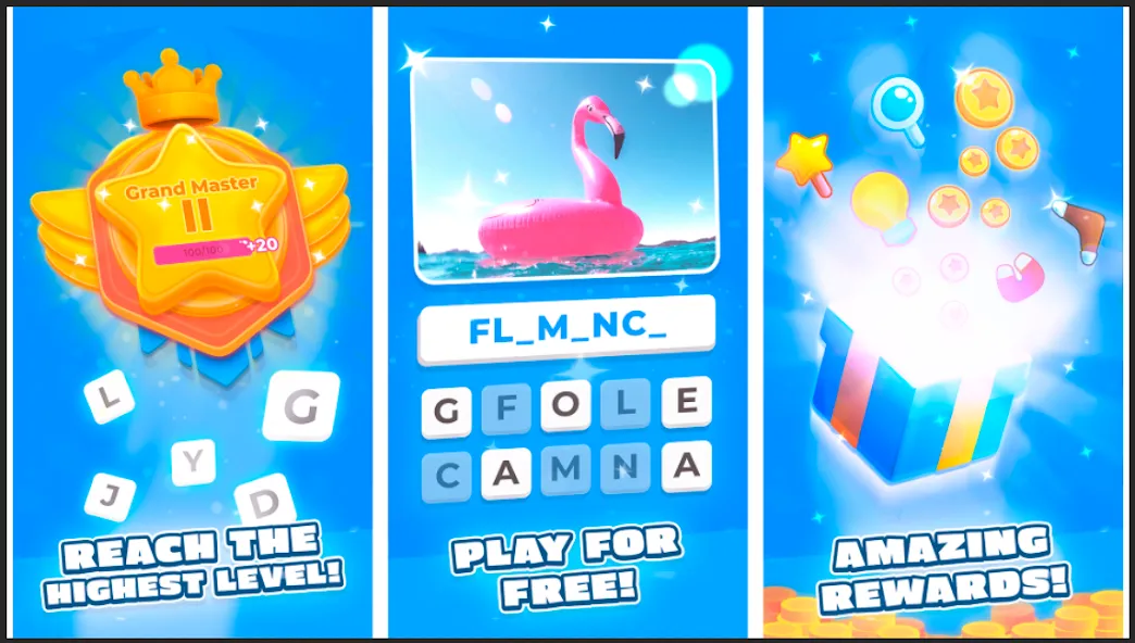 Guess the Word. Word Games [МОД Mega Pack] APK Android Screenshot 5