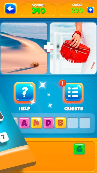2 Pics 1Word. Offline Games [МОД Mega Pack] APK Android Screenshot 4