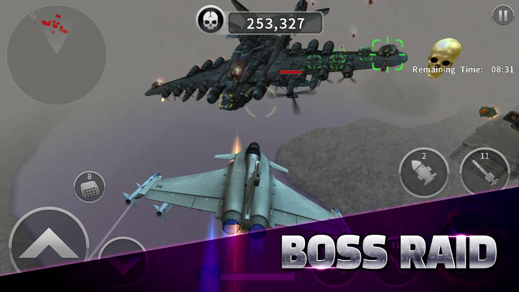 GUNSHIP BATTLE: Helicopter 3D [МОД Бесконечные монеты] APK Android Screenshot 4