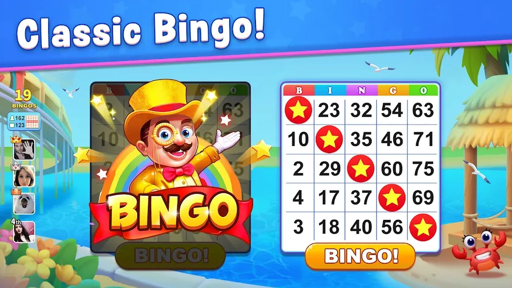 Bingo: Play Lucky Bingo Games (Бинго) [МОД Unlocked] APK Android Screenshot 1