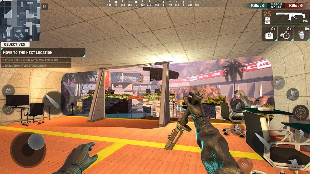 BattleZone: PvP FPS Shooter (Батлзон) [МОД Бесконечные монеты] APK Android Screenshot 4