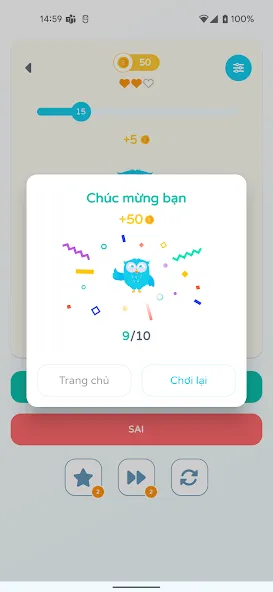 Chọn Đúng Sai [МОД Unlocked] APK Android Screenshot 3