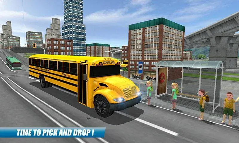 School Bus Driving Game [МОД Premium] APK Android Screenshot 5