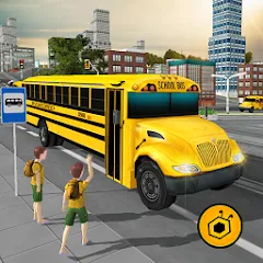School Bus Driving Game [МОД Premium] APK Android