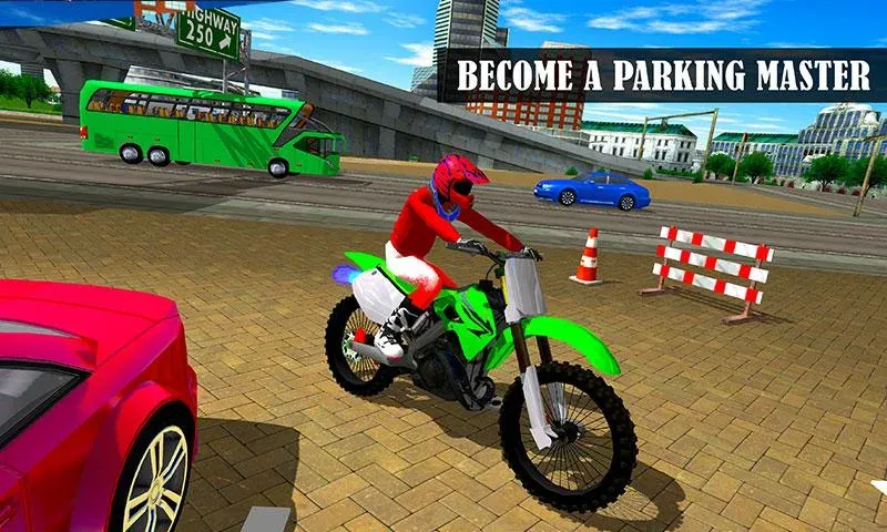 Bike Parking Moto Driving Game (Ларонг Парадахан нг Бисиклета) [МОД Много денег] APK Android Screenshot 4