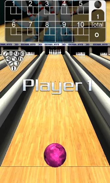 3D Bowling [МОД Все открыто] APK Android Screenshot 2