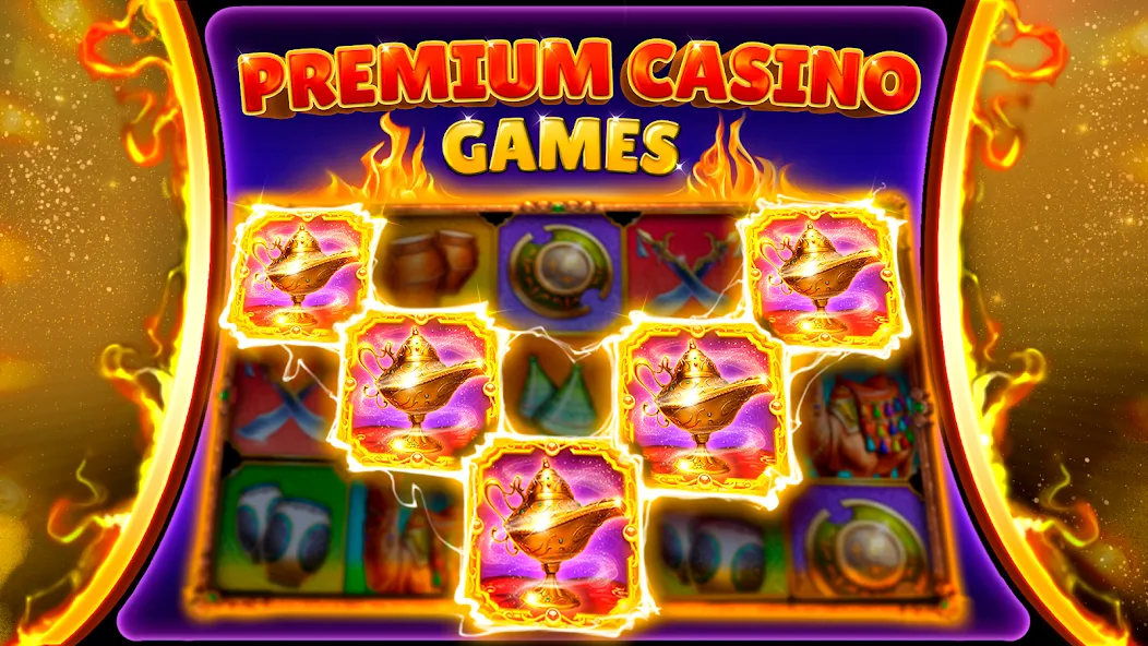 Slots UP - online casino game (Слотс АП) [МОД Все открыто] APK Android Screenshot 2