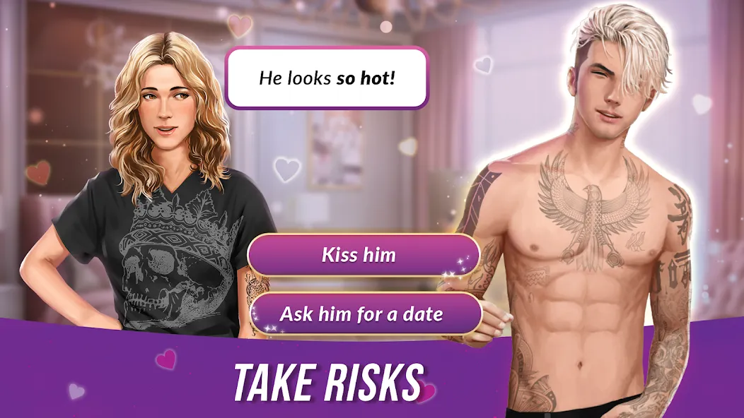 Perfume of Love, choice  story (Парфюм Любви) [МОД Mega Pack] APK Android Screenshot 2