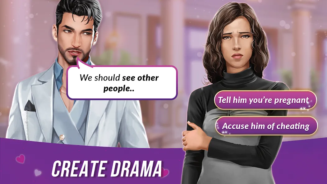 Perfume of Love, choice  story (Парфюм Любви) [МОД Mega Pack] APK Android Screenshot 5