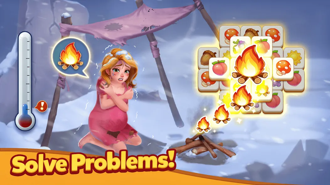 Tile Family: Match Puzzle Game (Тайл Матч) [МОД Unlocked] APK Android Screenshot 2